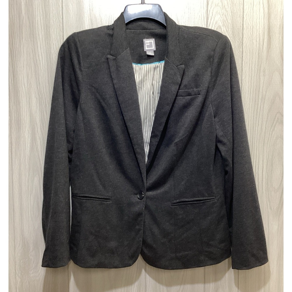 JCP Women's (Size‎ XL) Long Sleeve Collared Single Button Jacket Rayon Poly